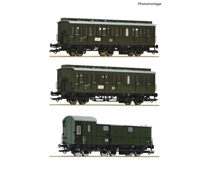 DR B3/B/Pw3 Branch Line Coach Set (3) III