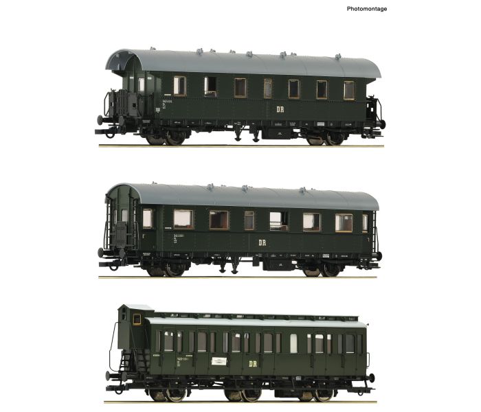DR Bip/B3 Branch Line Coach Set (3) III