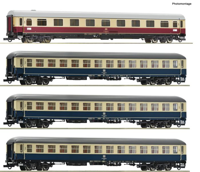 DB IC611 Chiemgau Avumz111/Bm235 Coach Set (4) IV