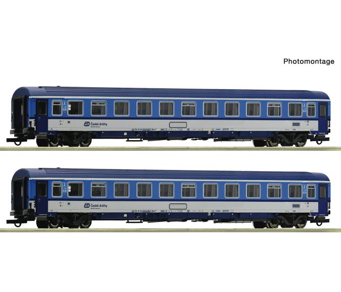 CD Bmz 2nd Class Eurofima Coach Set (2) VI