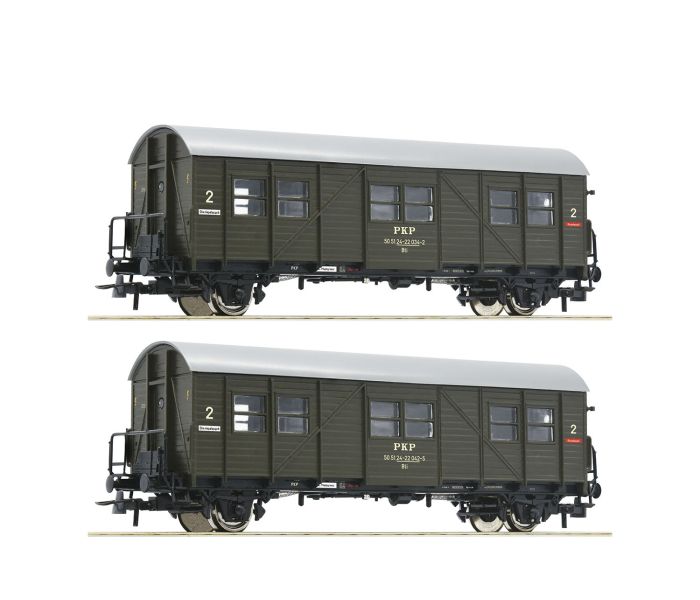 PKP Bti 2nd Class Coach Set (2) IV