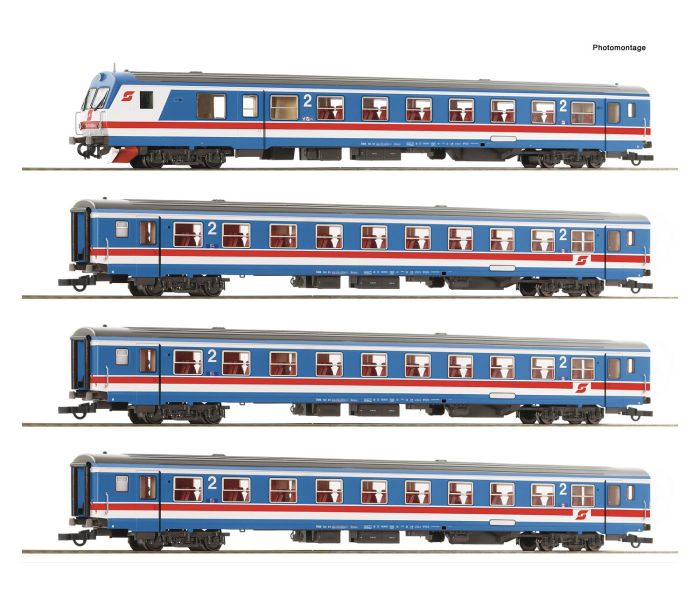 OBB Valousek Bmpzs/Bmpz-I Coach Set (4) V