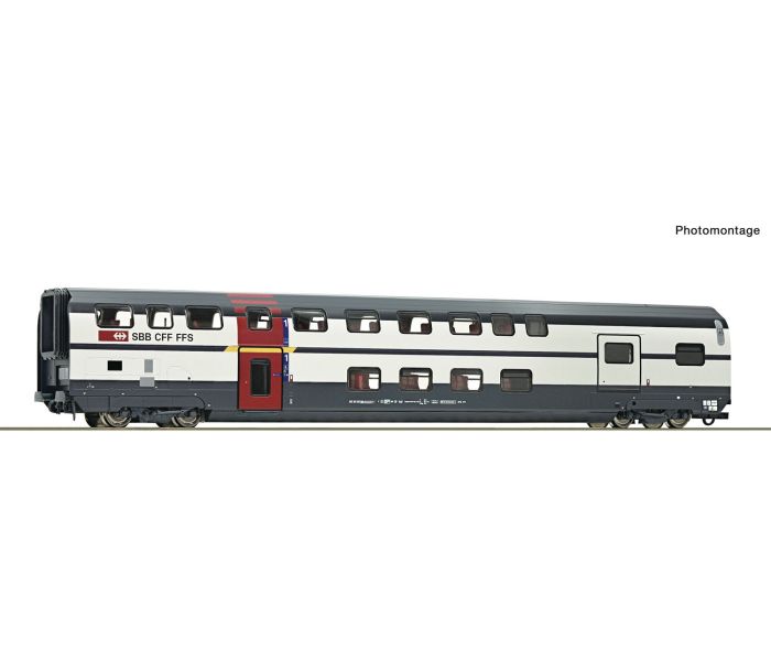 SBB AD IC2000 1st Class Bi-Level Coach w/Luggage Cmpt V