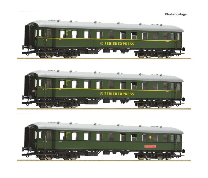 DB C4ywe/CR4ywe Ferienexpress Coach Set (3) III