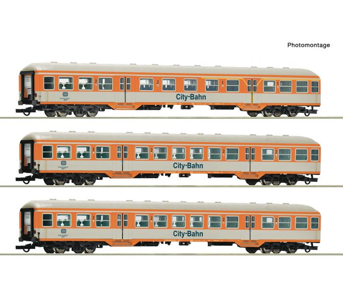 DB ABnrzb772/Bnrzb778 City Bahn Coach Set (3) IV
