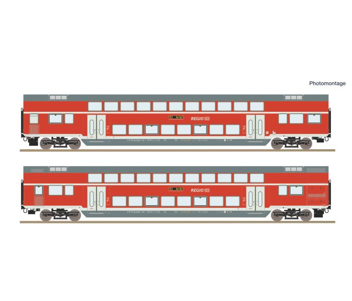 DBAG RE2 Munich-Hof Bi-Level Coach Set (2) VI