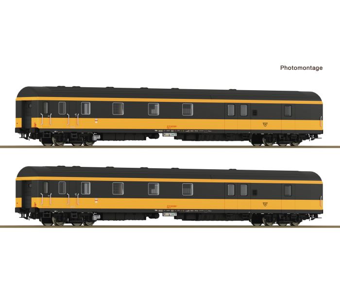 OBB Post-m Postal Coach Set (2) V (DCC-Fitted)