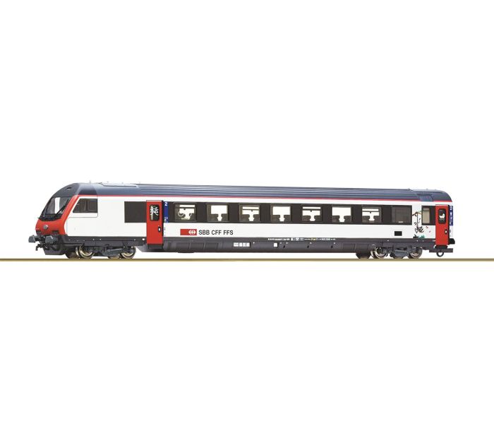 SBB Bt 2nd Class Control Coach VI (DCC-Fitted)