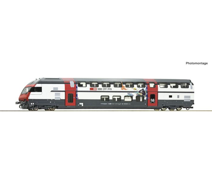SBB Bt IC2000 2nd Class Bi-Level Control Car V (~AC)