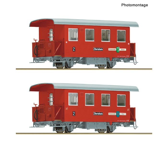 Zillertalbahn 2nd Class Coach Set (2) VI