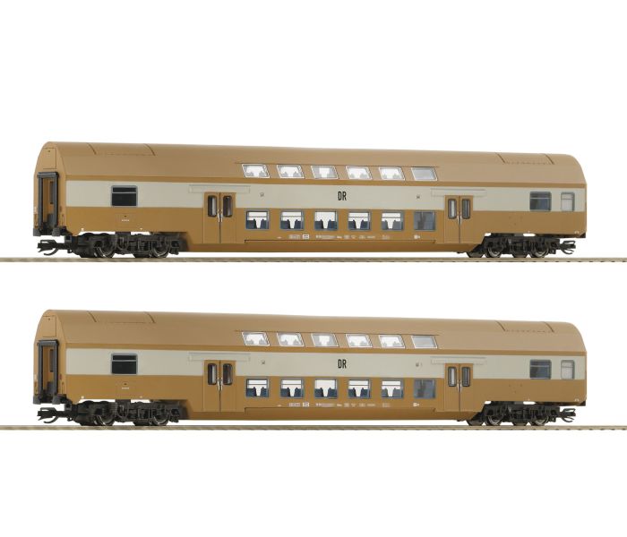 DB Dbmue 2nd Class Bi-Level Coach Set (2) IV
