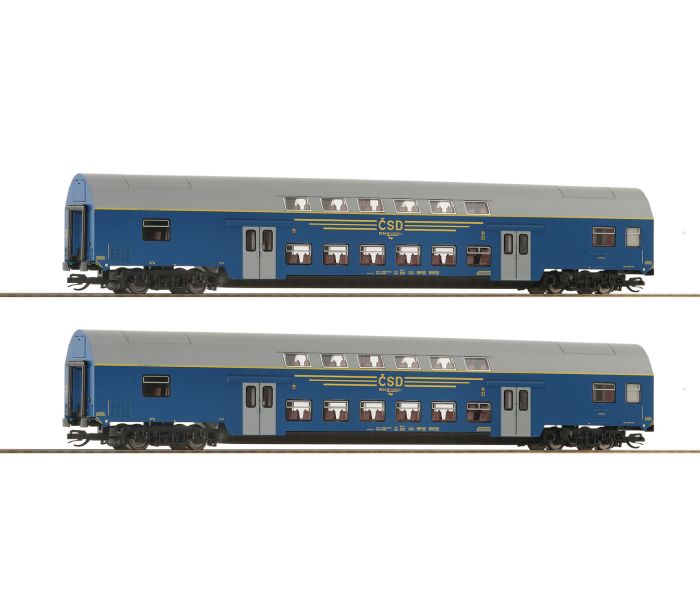 CSD Bap 2nd Class Bi-Level Coach Set (2) IV