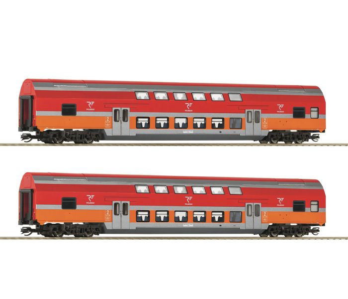 Polregio B16mnopux 2nd Class Bi-Level Coach Set (2) VI