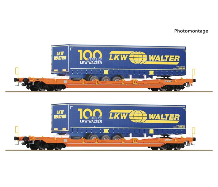Wascosa Sdgnss T5 Pocket Wagon Set (2) LKW Walter Load VI
