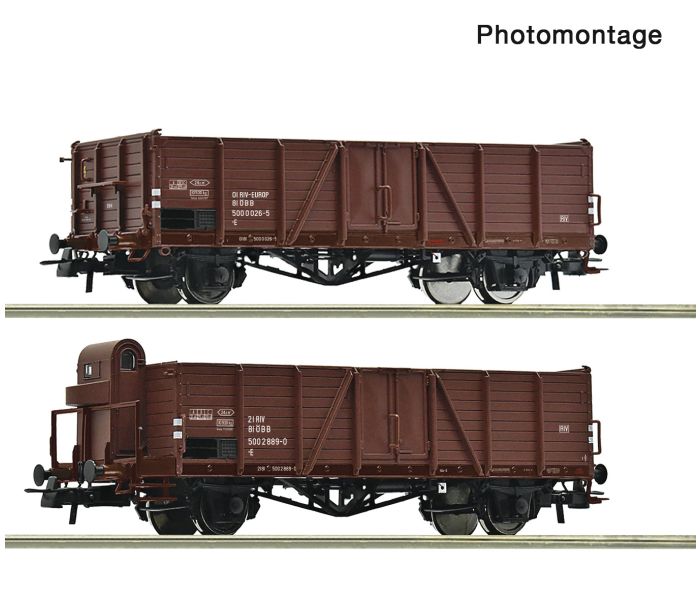 OBB Open Wagon Set (2) IV