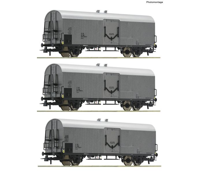 OBB Icrs-v Refrigerated Wagon Set (3) IV