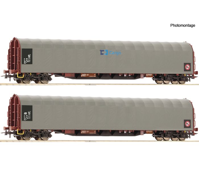 CD Cargo Rils-y Sliding Tarpaulin Wagon Set (2) VI