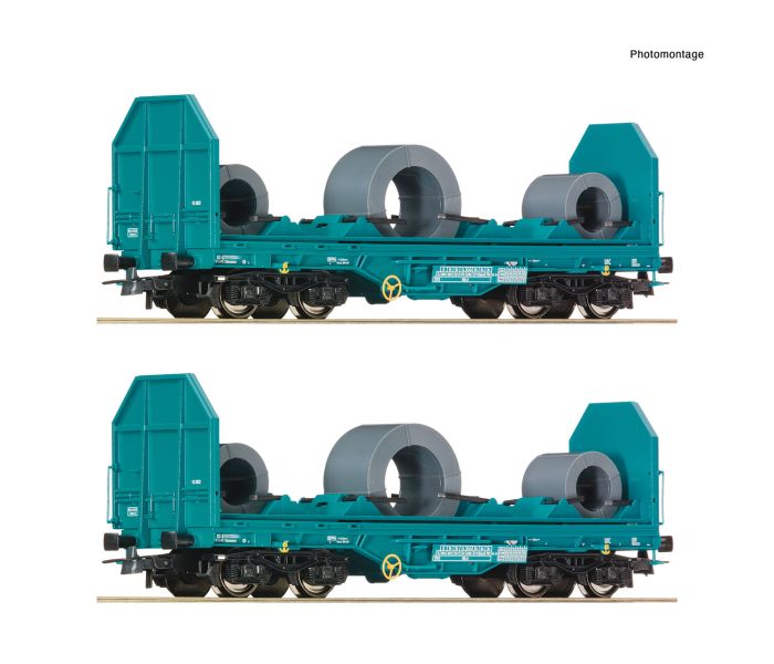 FS Shmms Coil Wagon w/Steel Coil Load Set (2) V