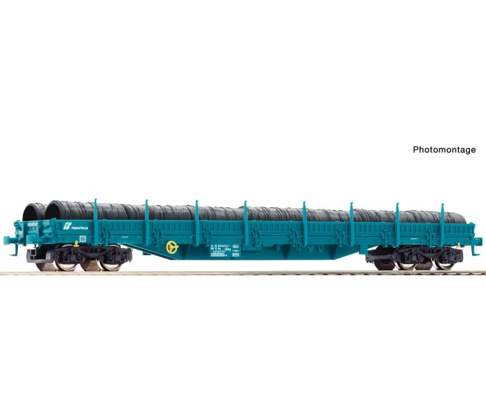 FS Res Bogie Stake Wagon w/Wire Reel Load V
