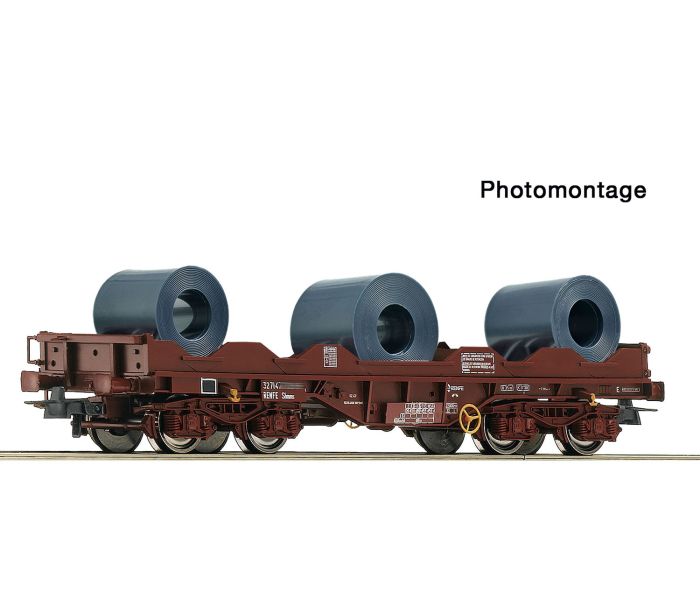 RENFE Shimmns Coil Transport Wagon w/Steel Coil Load IV