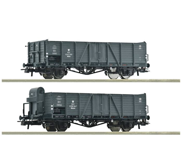 PKP Wddo/Wddoh Open Wagon Set (2) III