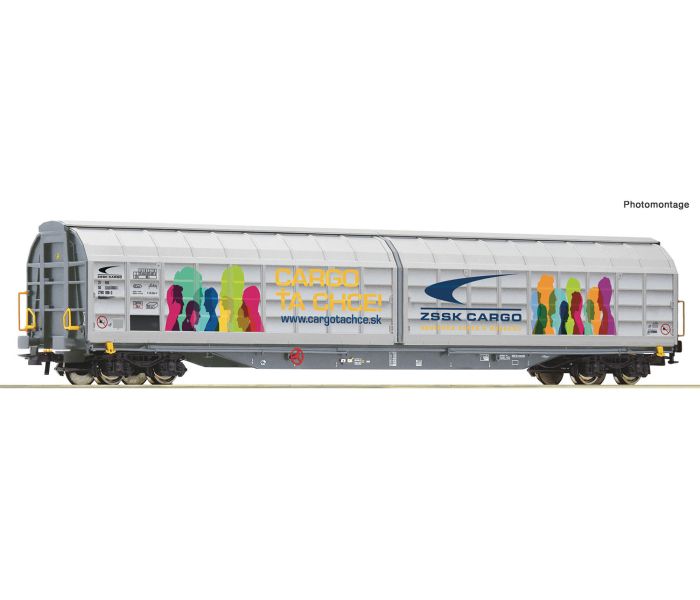 ZSSK Cargo Habbilns Sliding Wall Wagon VI