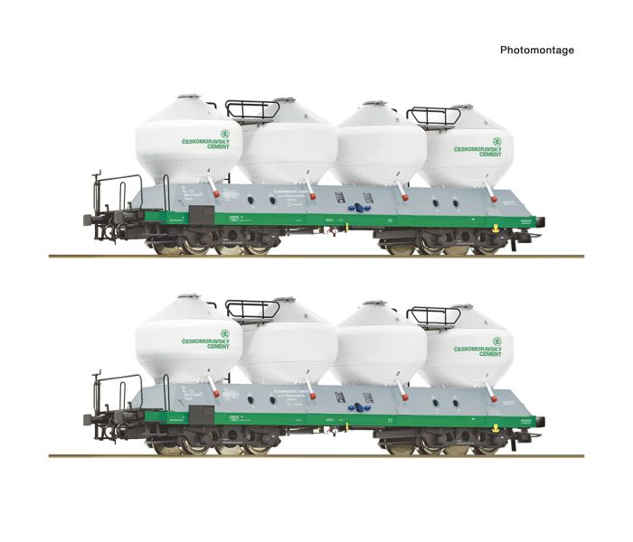 CD Uacs Silo Wagon Set (2) IV