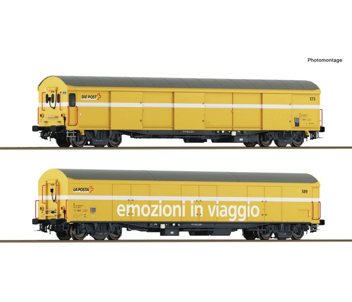 Wascosa Z-5 Parcel Mail Wagon Set (2) VI
