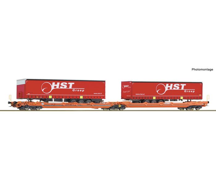 Wascosa T3000e Dbl Pocket Wagon w/HST Trailers Load VI