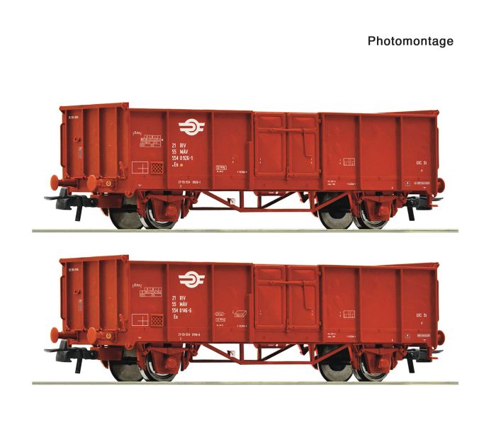 MAV Es Open Wagon Set (2) V