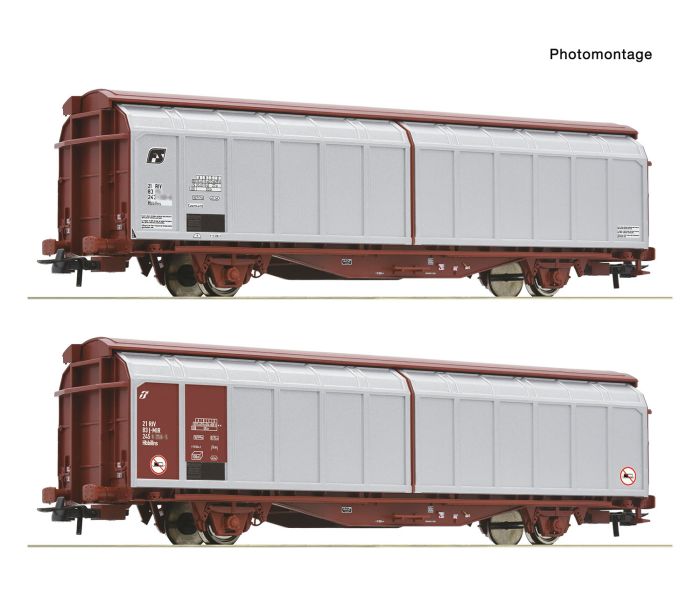 FS Hbbillns Sliding Wall Wagon Set (2) VI