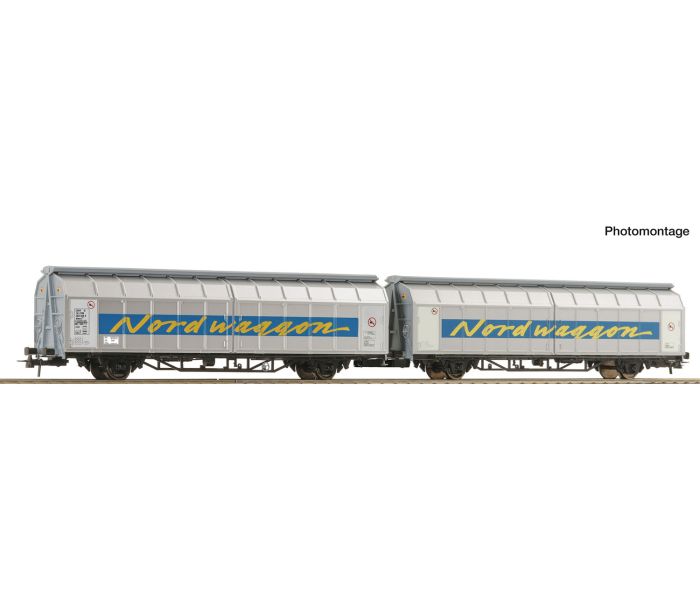 Transwaggon Himrrs Sliding Wall Wagon Double Unit VI