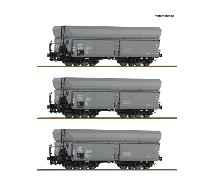 CSD Fads/Wap Self Unloading Hopper Wagon Set (3) IV