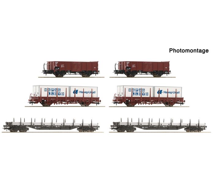 Shunting Yard Open Wagon Retailer Display Pack (6)
