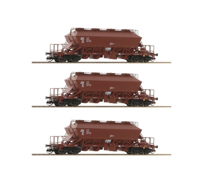 DR Uaoos-y Potash Hopper Wagon Set (3) IV
