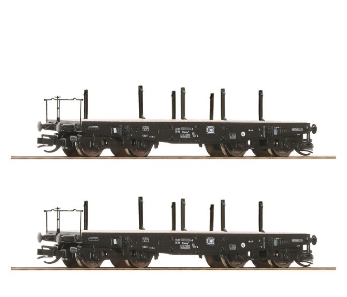 DB Rlmmp Bogie Flat Wagon Set (2) IV