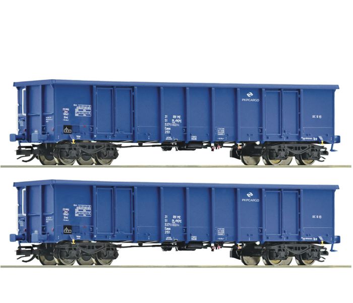 PKP Cargo Eaons Gondola Wagon Set (2) VI