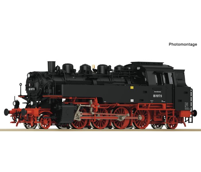 DR BR86 1617-9 Steam Locomotive IV (DCC-Sound)