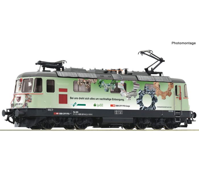 SBB Re420 257-8 Electric Locomotive VI (DCC-Sound)
