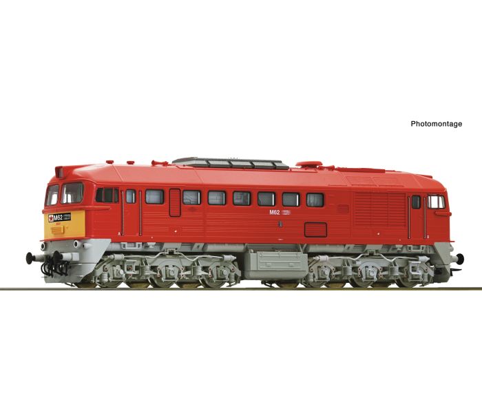 MAV M62 221 Diesel Locomotive IV