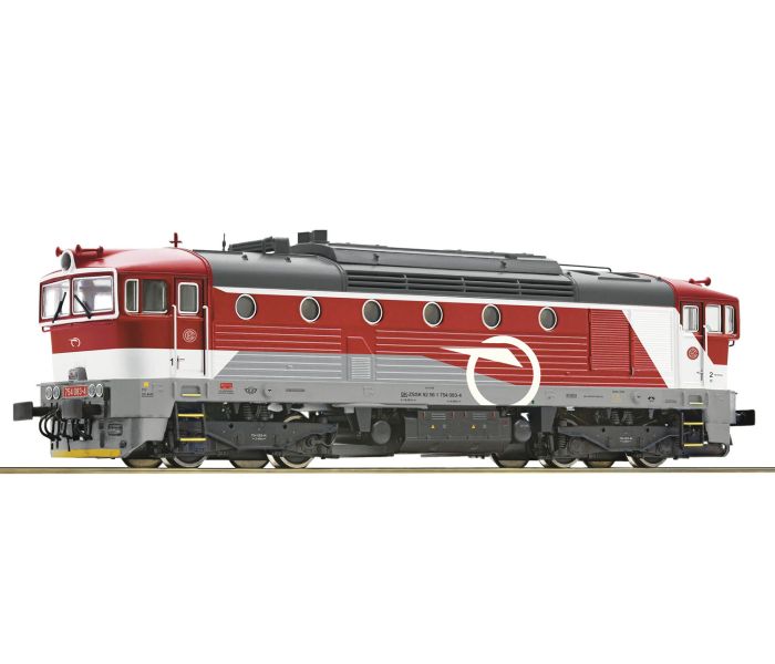 ZSSK Rh754 083-4 Diesel Locomotive VI
