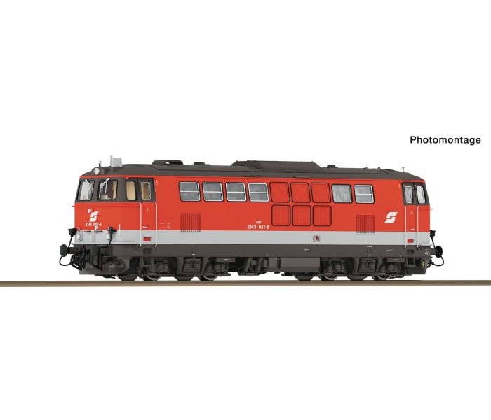 OBB Rh2143 047-5 Diesel Locomotive V