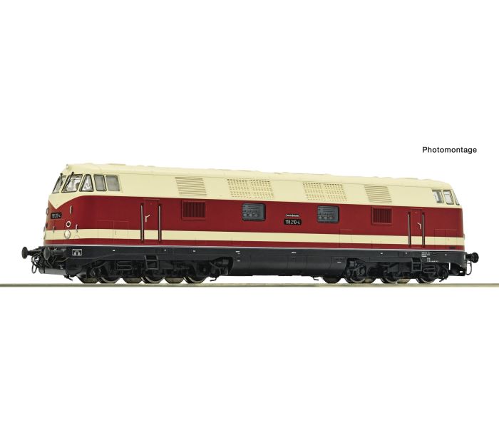 DR BR118 210-4 Diesel Locomotive IV (DCC-Sound)