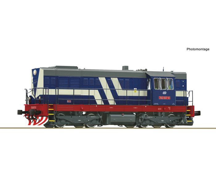 CD Rh742 007-8 Diesel Locomotive V (DCC-Sound)