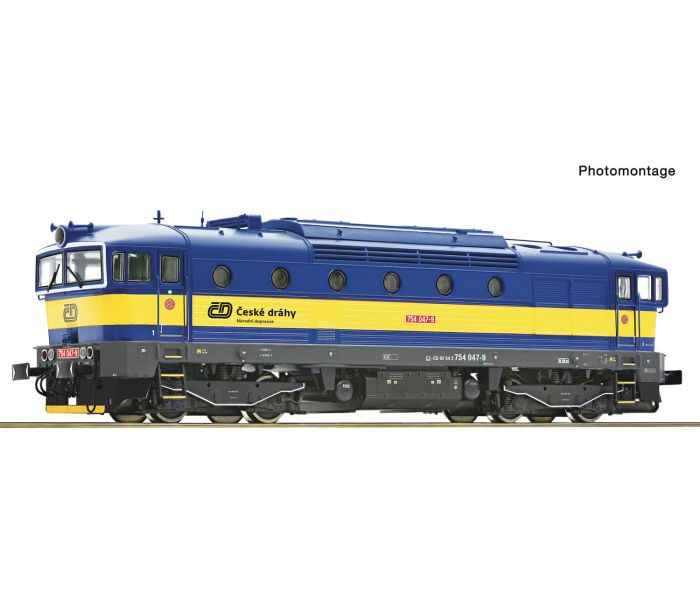 CD Rh754 047-9 Diesel Locomotive VI (DCC-Sound)