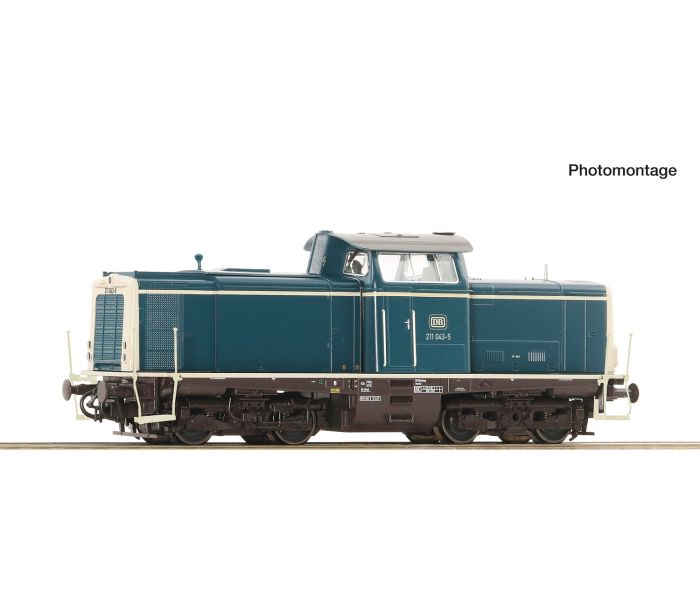 DB BR211 043-5 Diesel Locomotive IV (DCC-Sound)