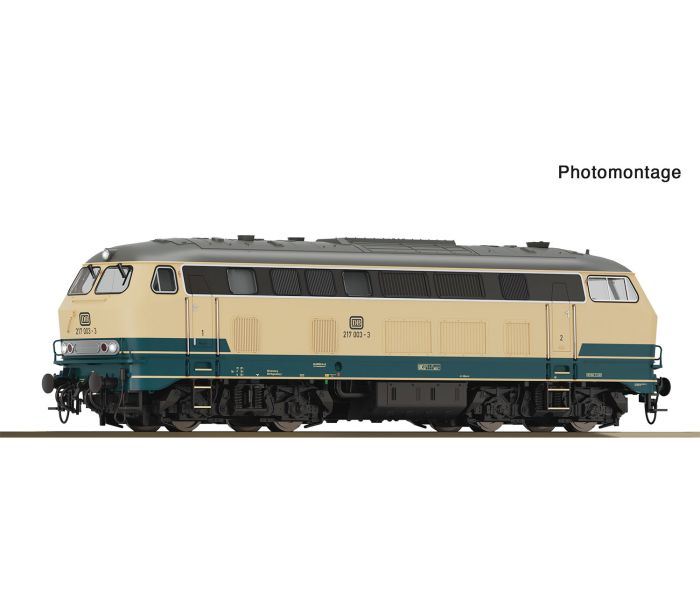 DB BR217 003-3 Diesel Locomotive IV (~AC-Sound)