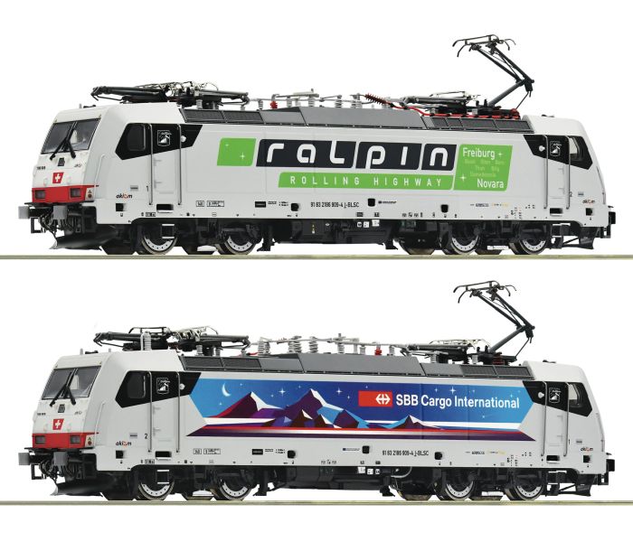 SBB Cargo BR186 909 Electric Locomotive VI