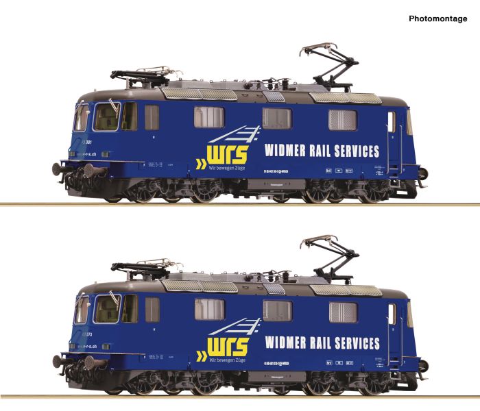 WRS Re421 373-2/381-5 Electric Locomotive Twin Set VI