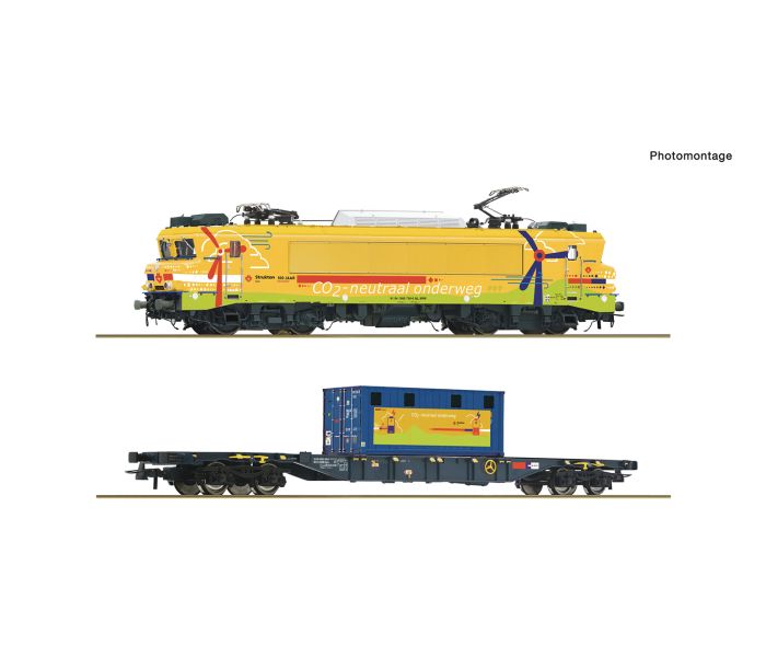 Strukton Rail 1756 Electric Loco & Battery Wagon VI